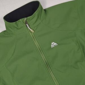 Nike ACG Soft Shell Women's Full‎ Zip Jacket Green Size Small